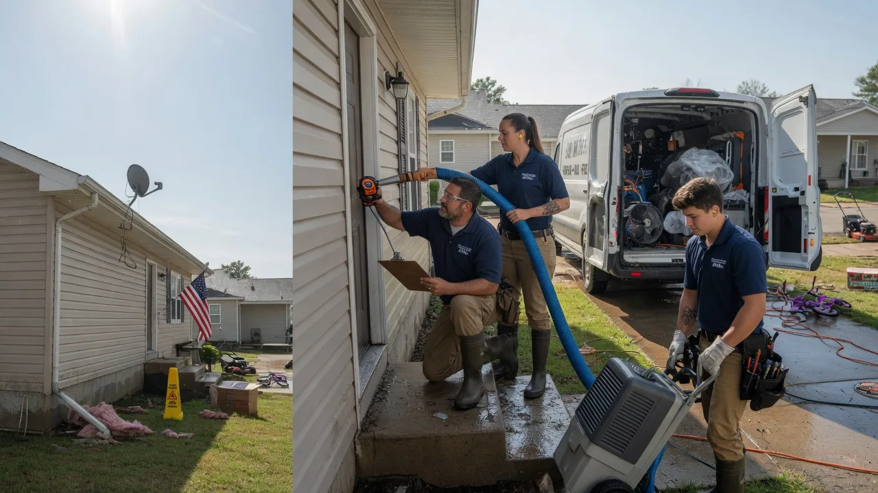 Ceiling Water Damage Restoration in Musselshell, MT near me